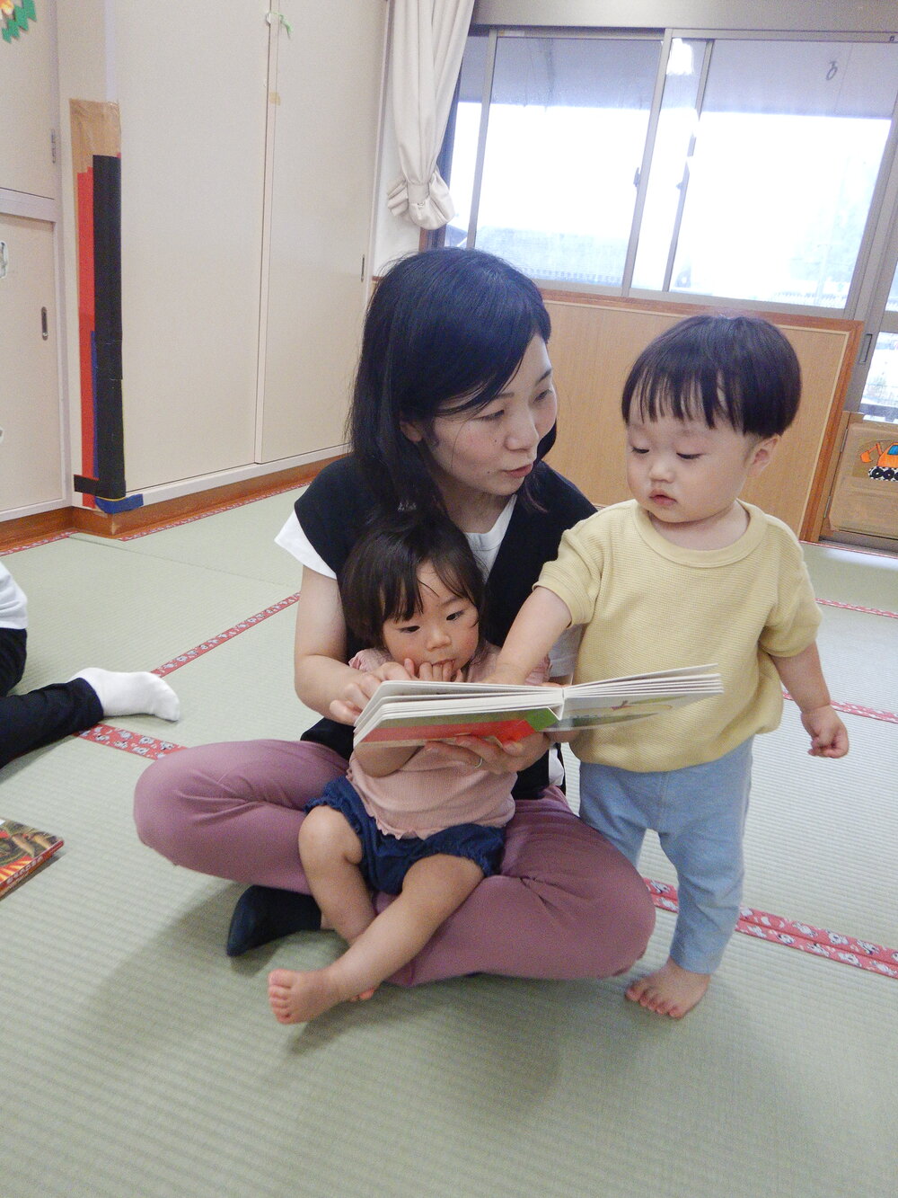 遊んでいる様子