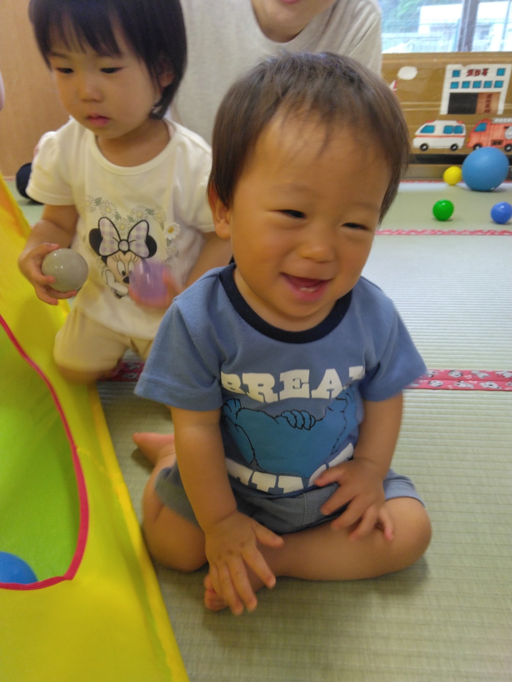 ボール遊びの様子⑷