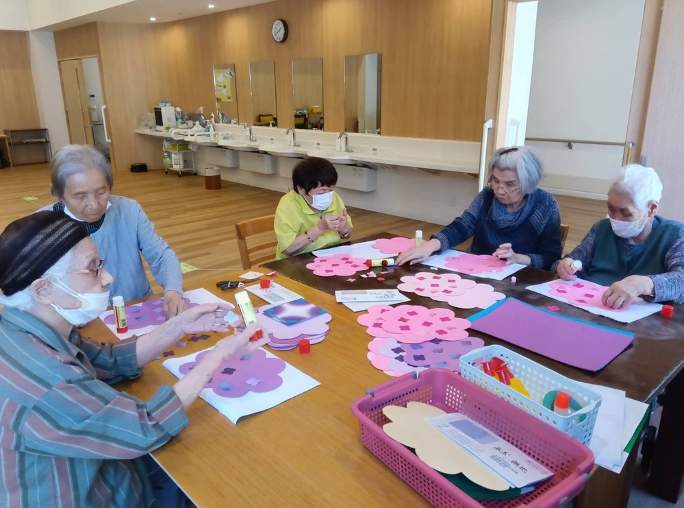 6月の壁飾り作成3