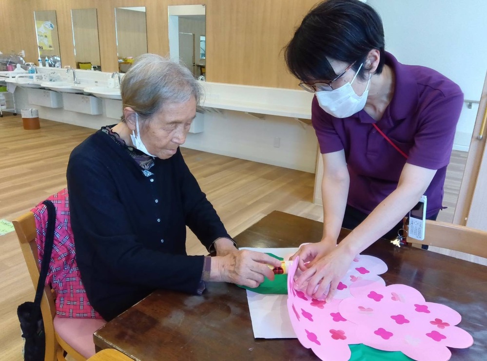 6月壁飾り作成4