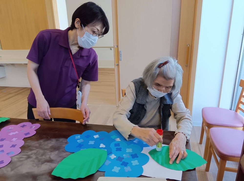 6月の壁飾り作成5