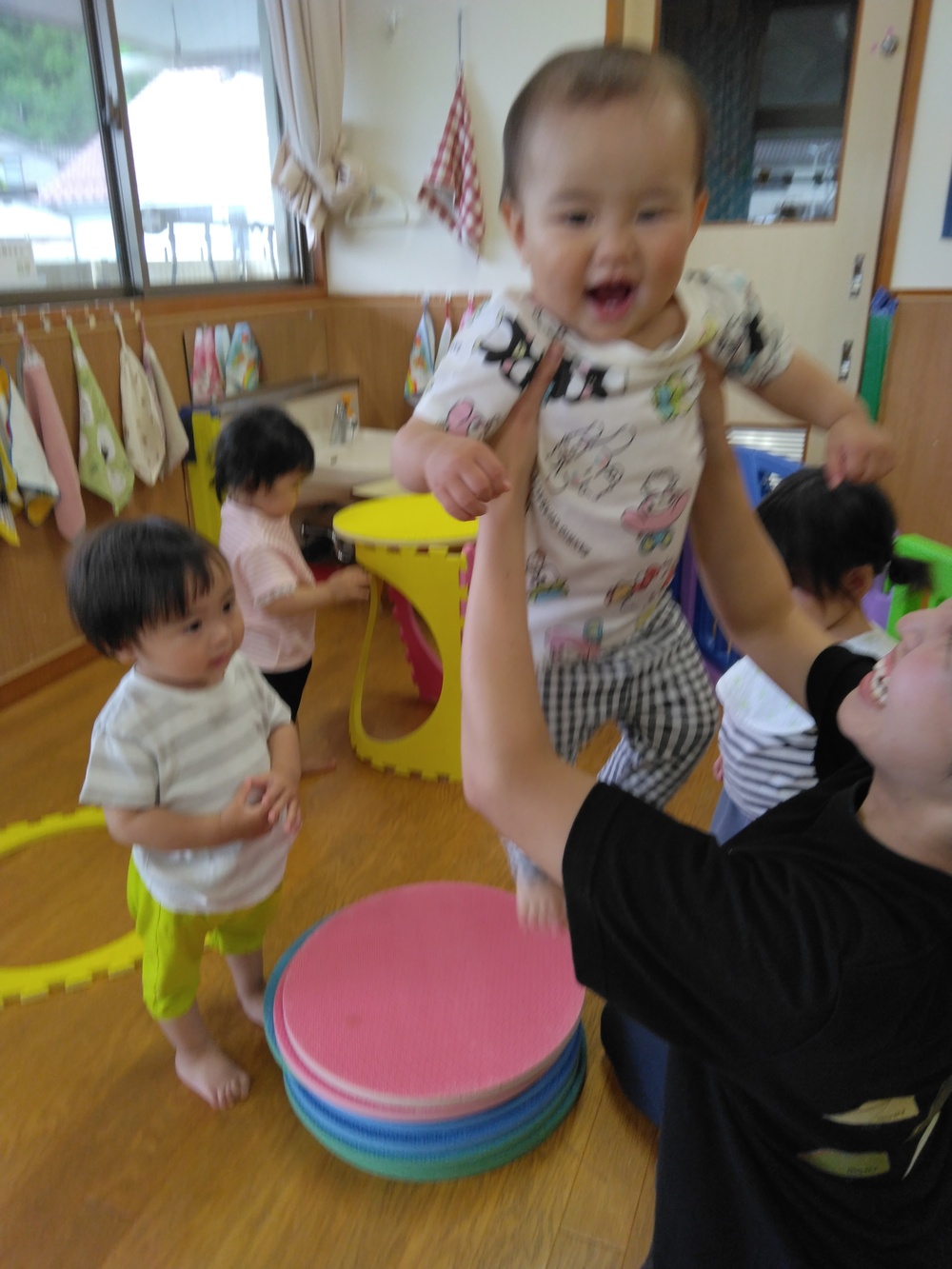 プラポイントで遊ぶ様子⑸