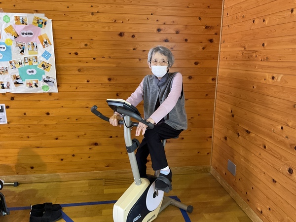 自転車しています