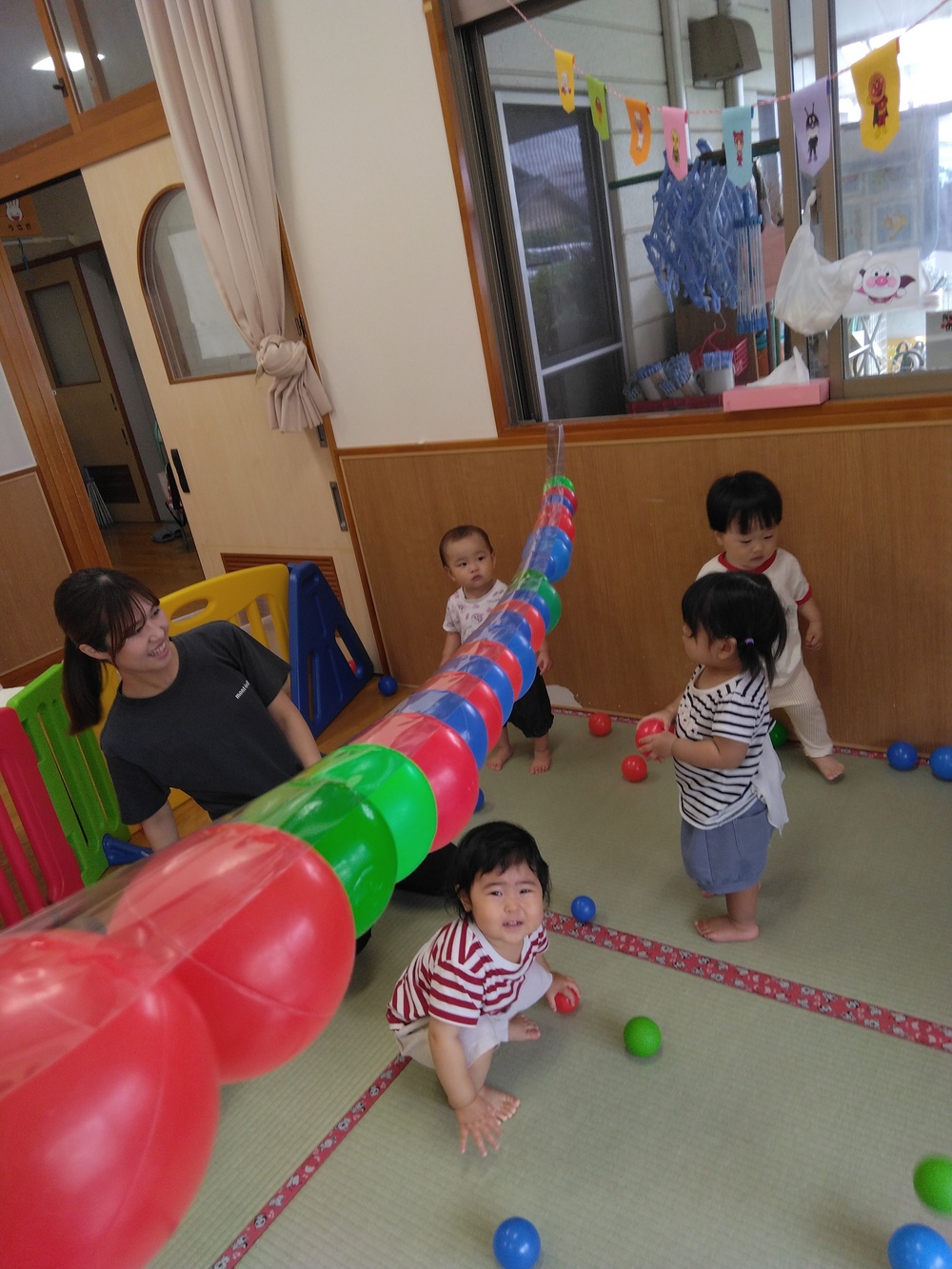 ボール遊びの様子⑷