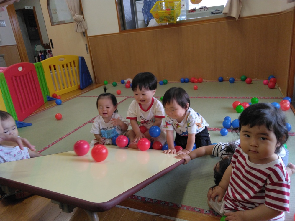 ボール遊びの様子⑸