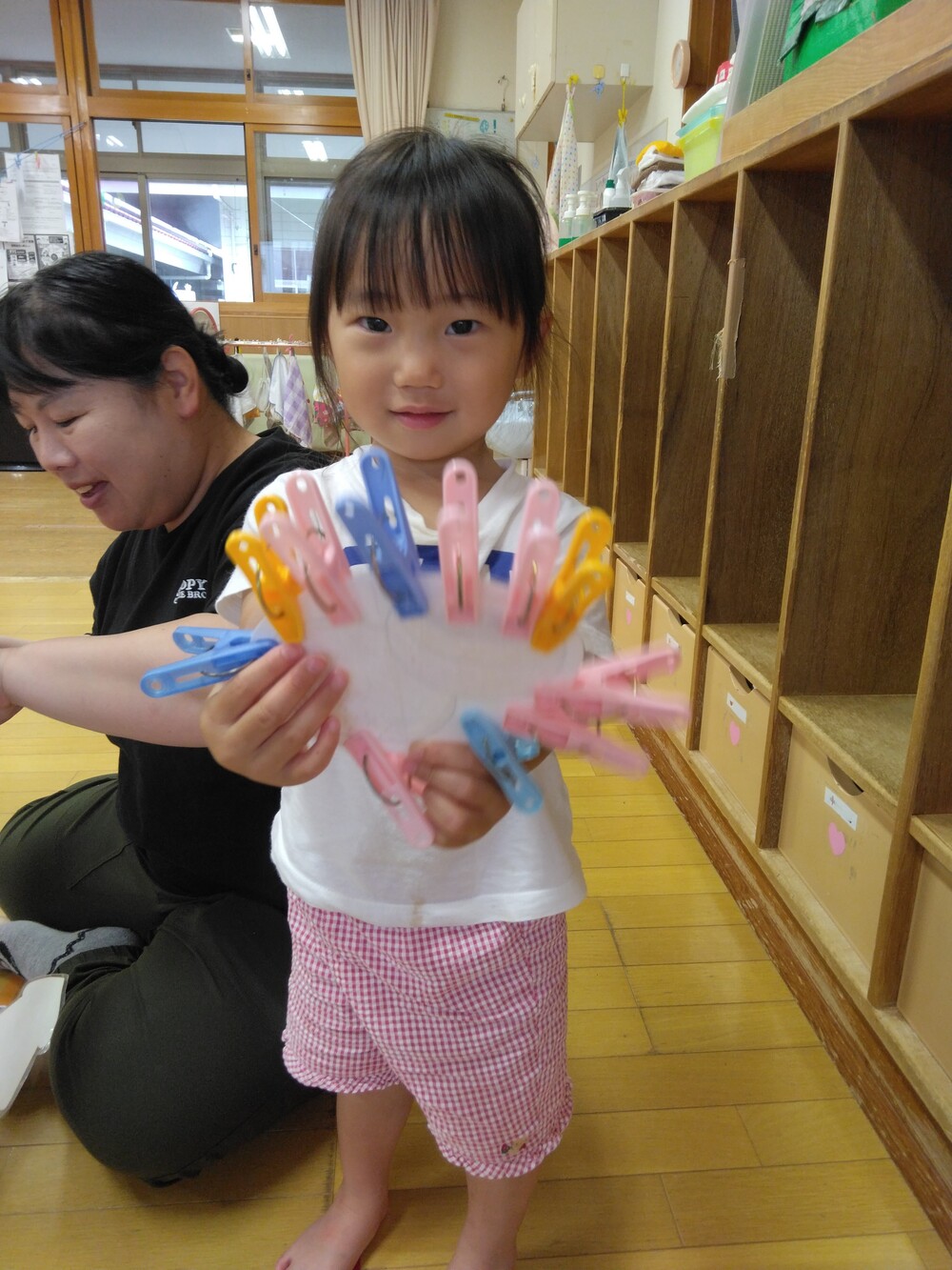 遊んでいる