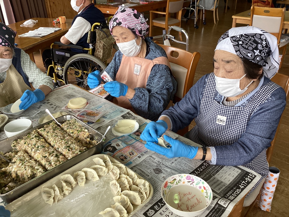 餃子作り