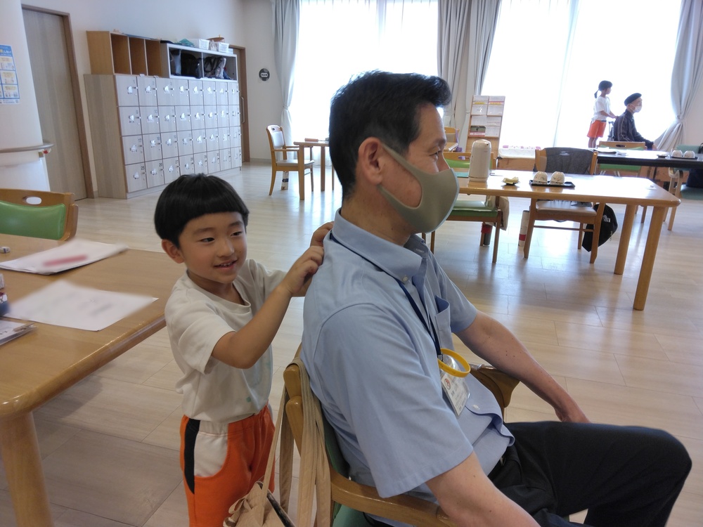 マッサージの様子4