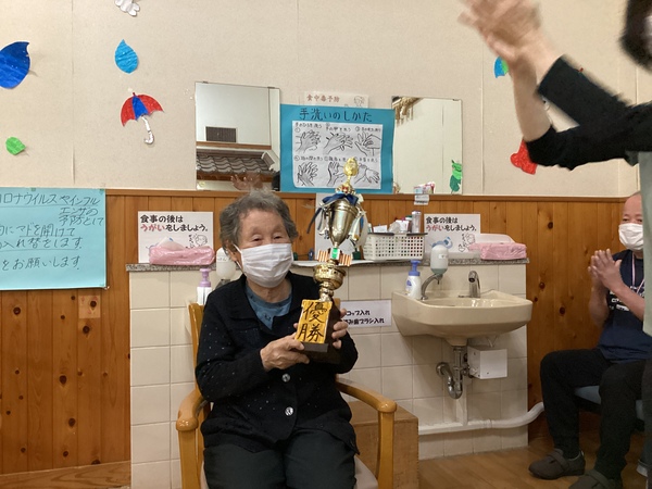 本日の優勝です