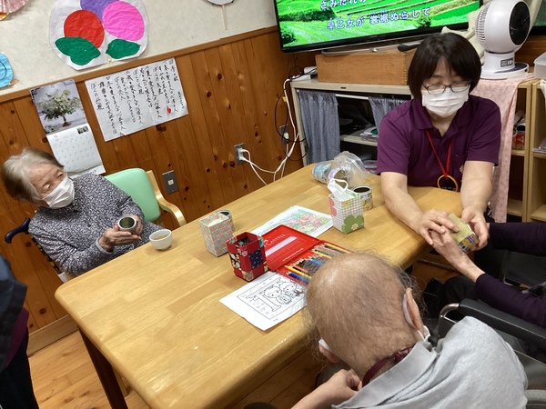 多肉の入れ物作り