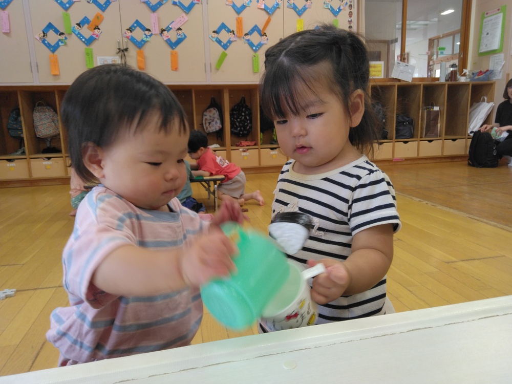 室内遊びの様子⑴