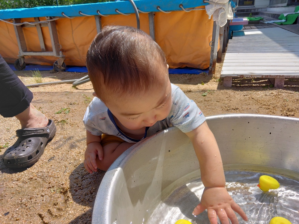 水遊びの様子２
