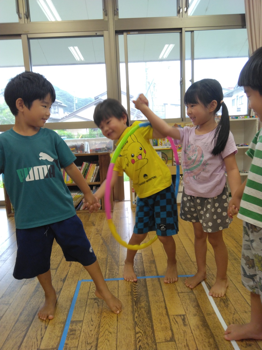 ミニゲームをしている様子1