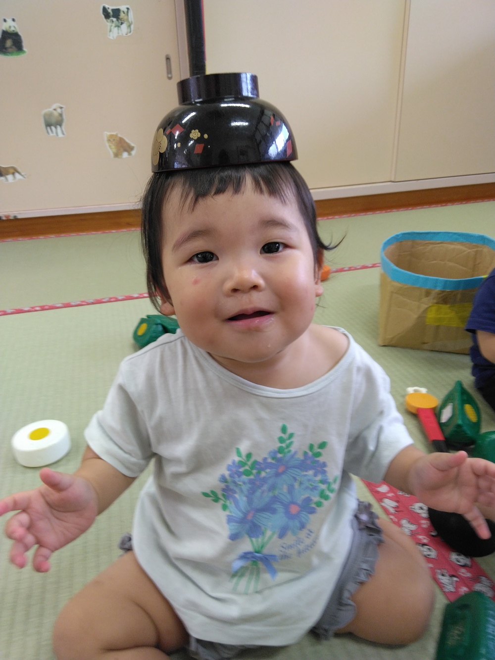 おままごとの様子