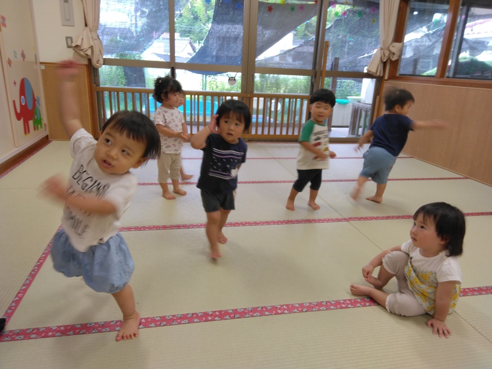 体操の様子