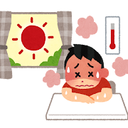 熱中症室内