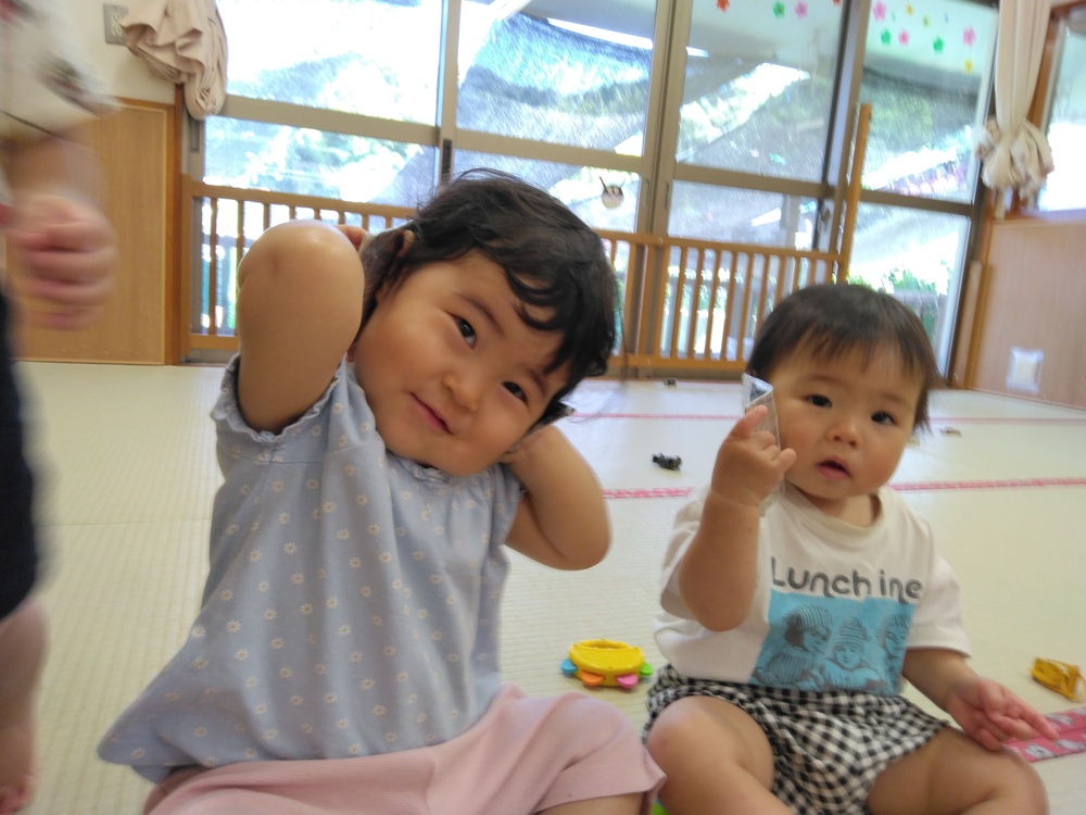 自由遊びの様子⑴