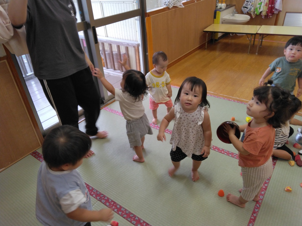 うさぎ組での様子⑴