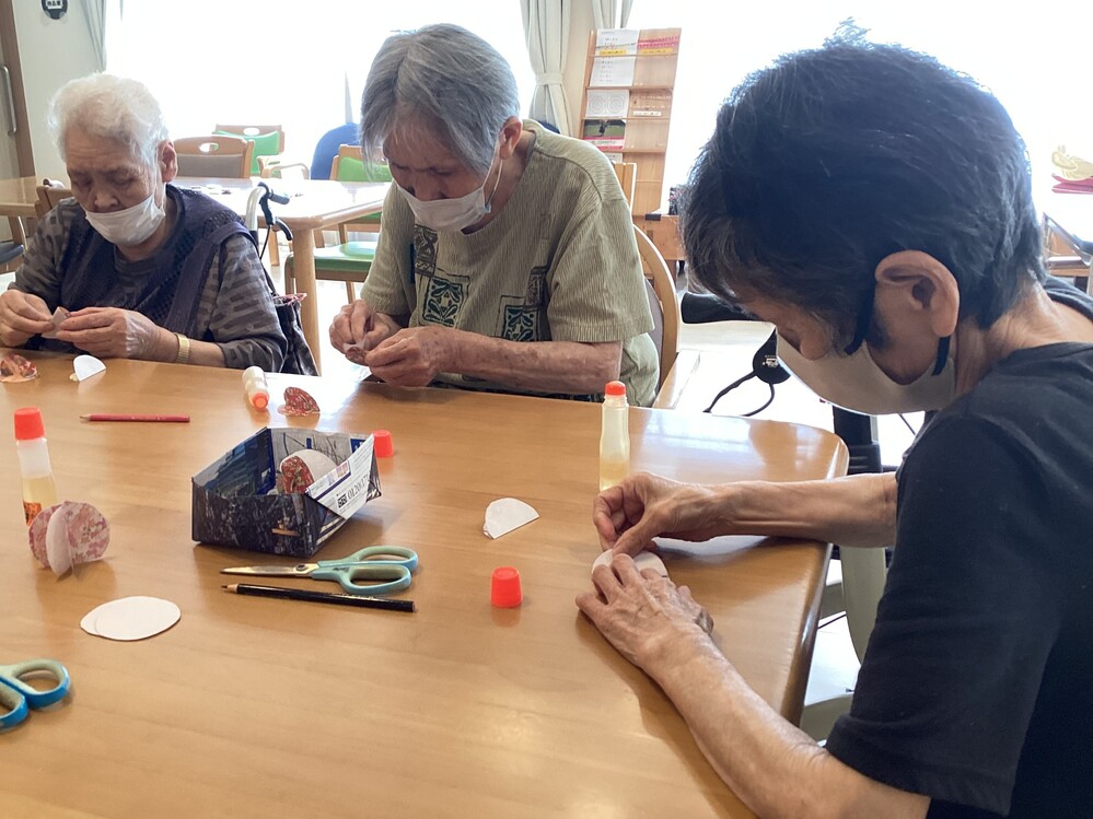 午後からの手芸活動