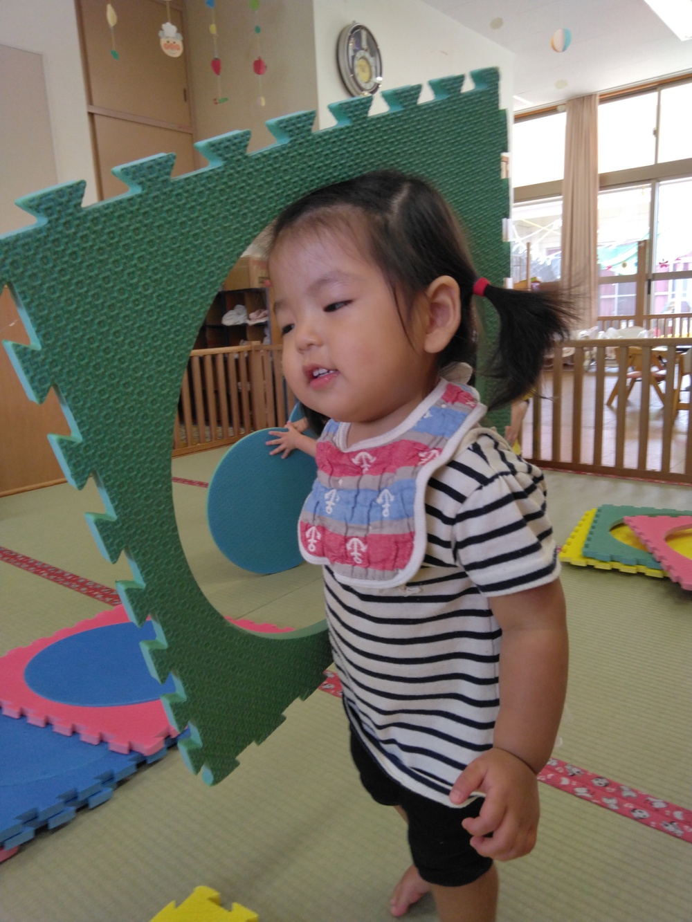 プラポイントで遊ぶ様子⑴
