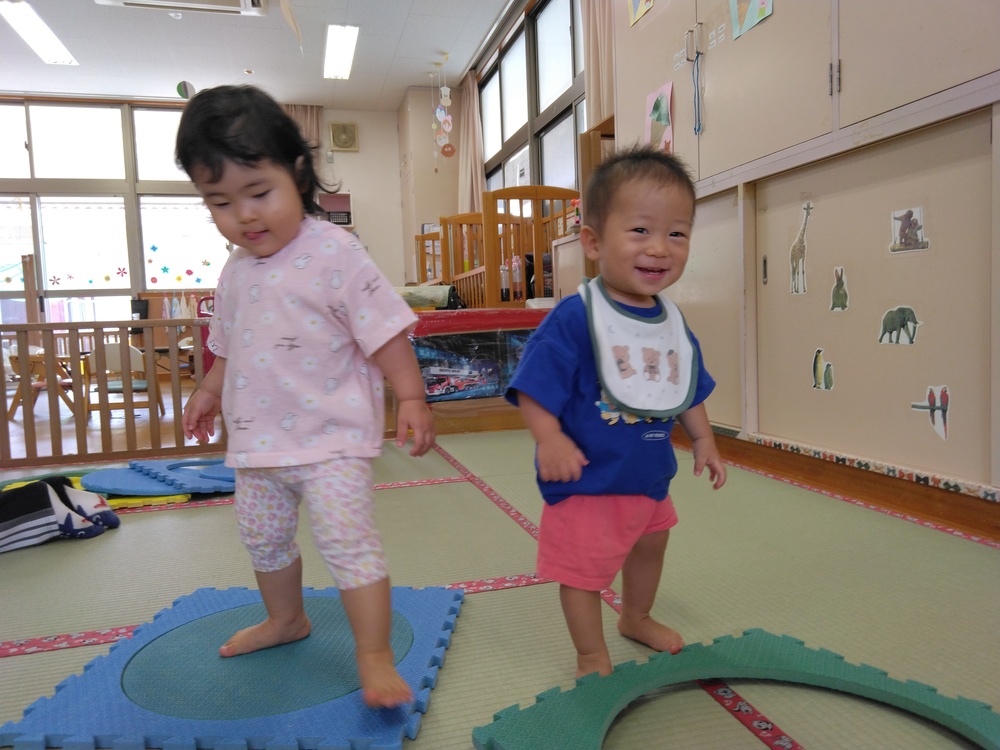 プラポイントで遊ぶ様子⑵
