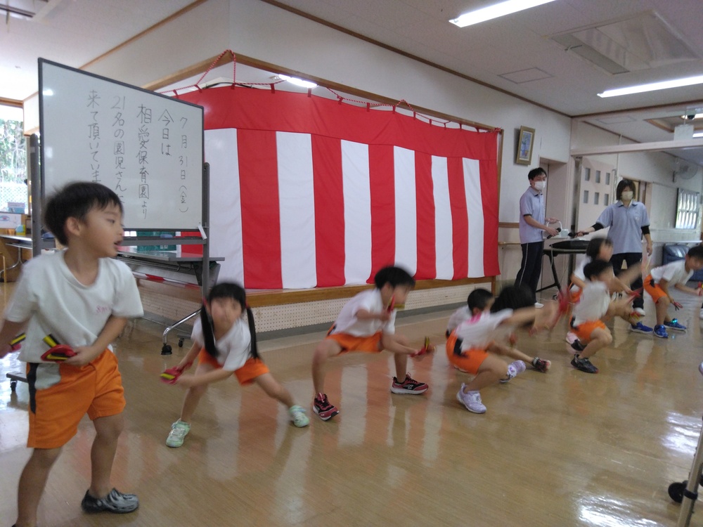 ソーラン節を踊る様子１
