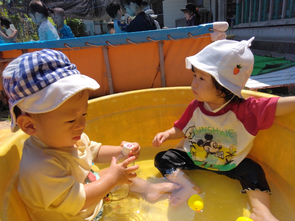 水遊びの様子3