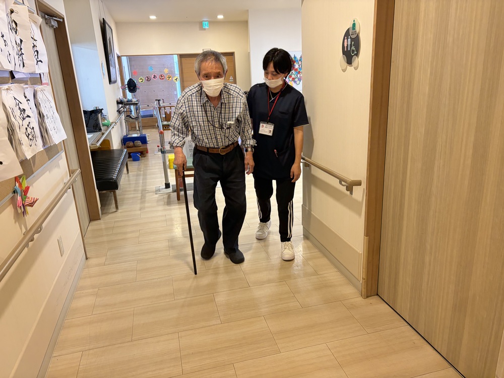 歩けるのかを確認