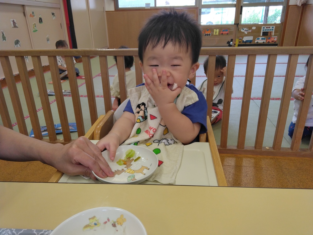 給食の様子