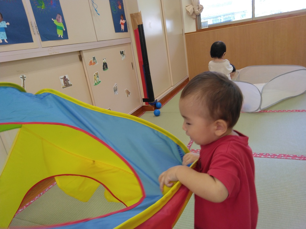 ボール遊びの様子　