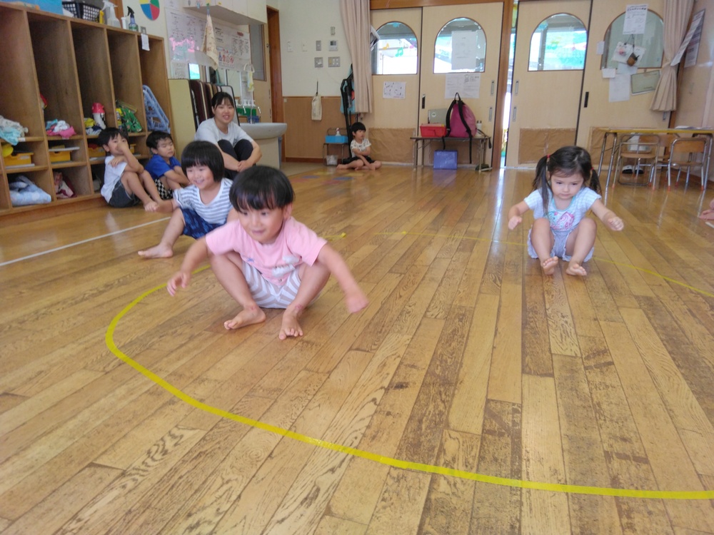 おしりリレー