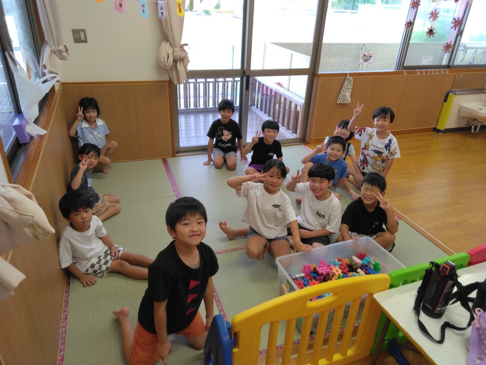卒園児交流会の様子 (1)