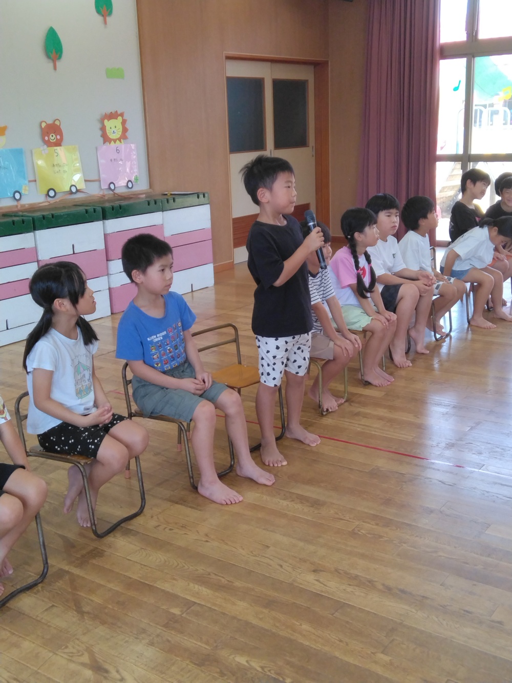 卒園児交流会の様子 (5)