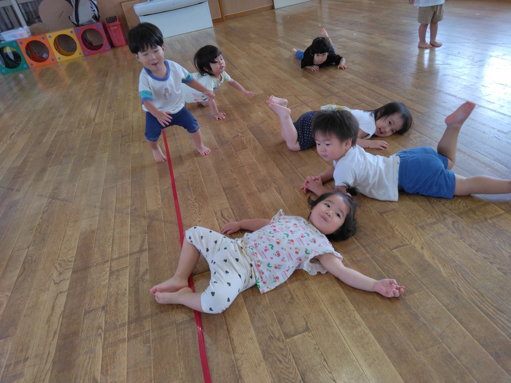 鬼ごっこの様子 (1)