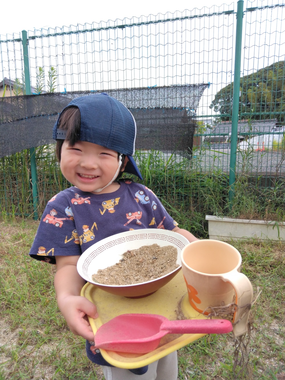 園庭遊び