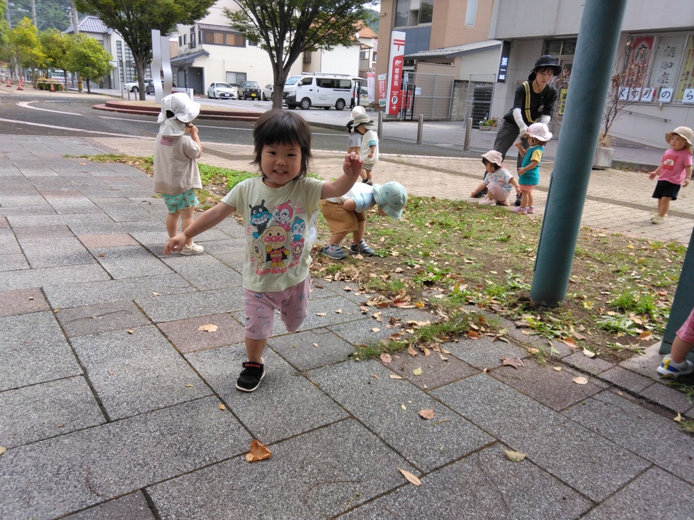 散歩の様子⑵