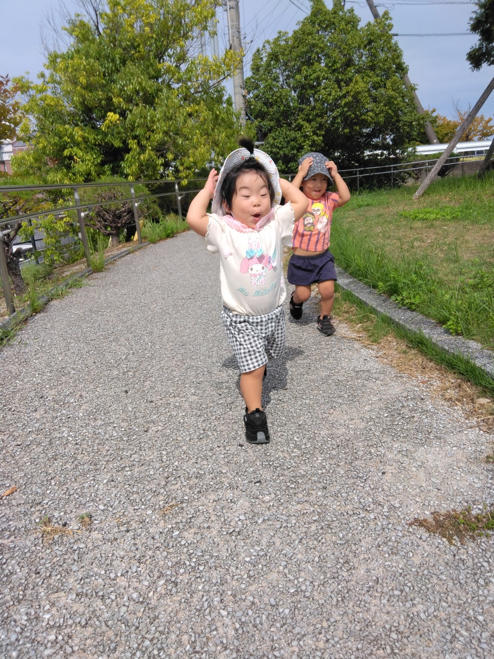 遊んでいる