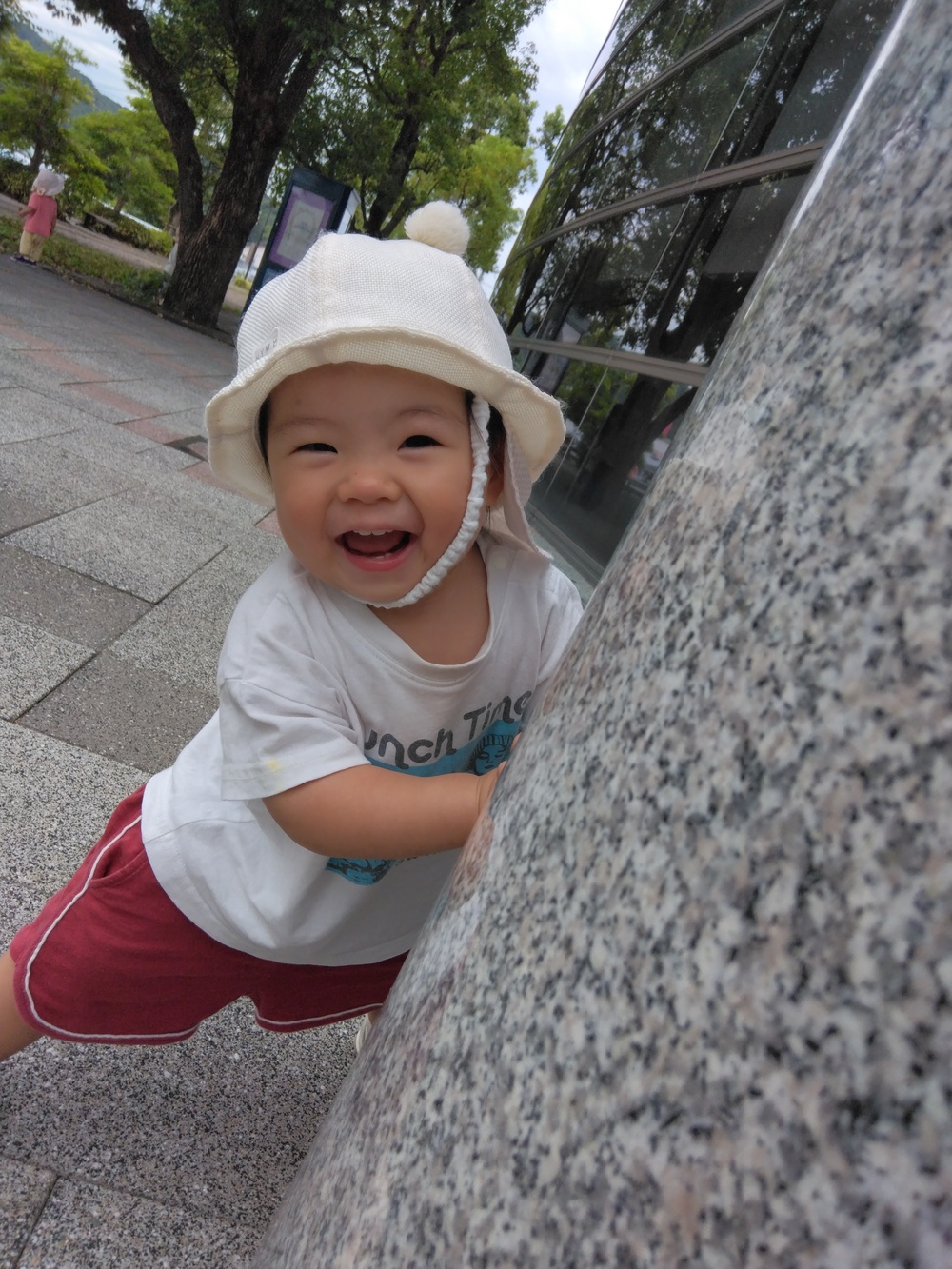 散歩を楽し子ども (5)