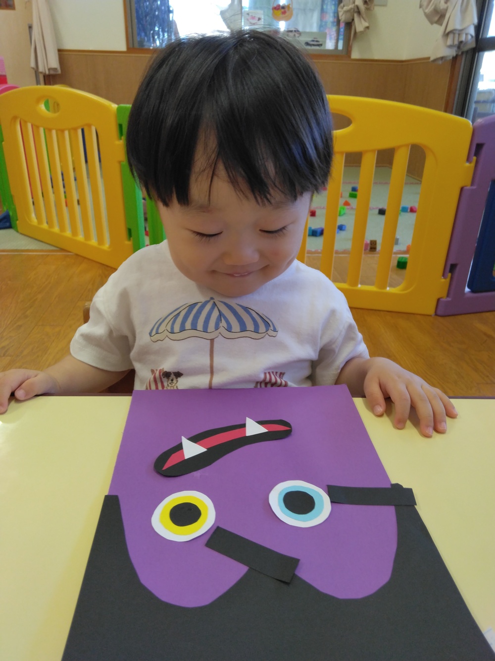 ハロウィン製作の様子⑷