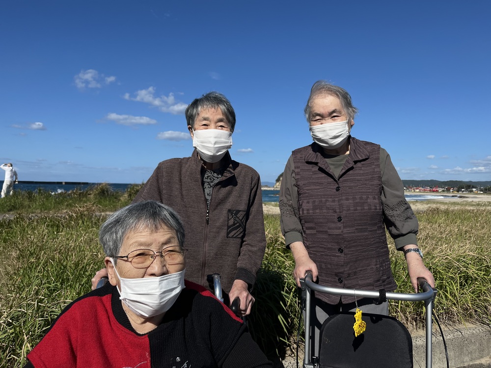 海での一枚