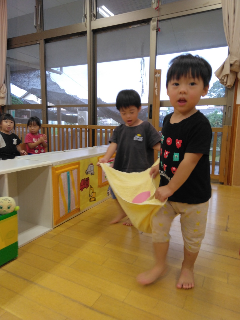 ボール運び