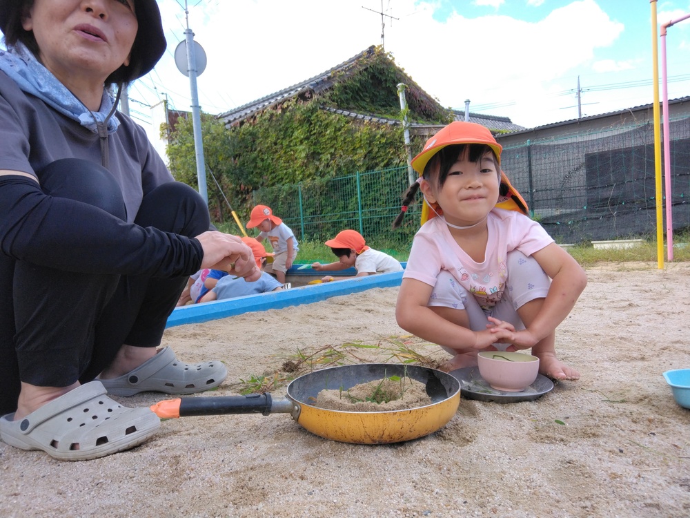 園庭遊び