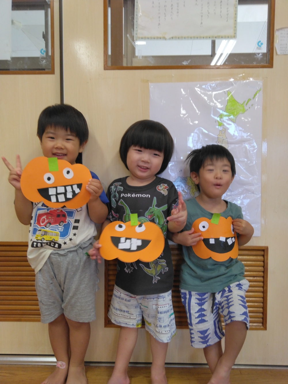 ハロウィンの製作