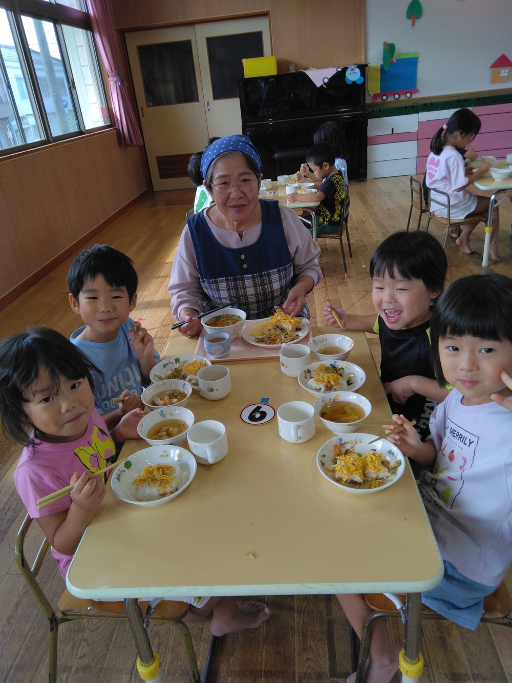 箱寿司クッキングの様子２２