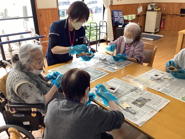 作業中