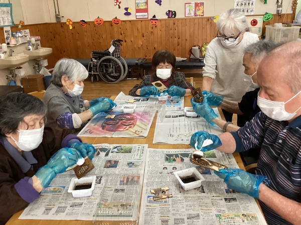 作業中