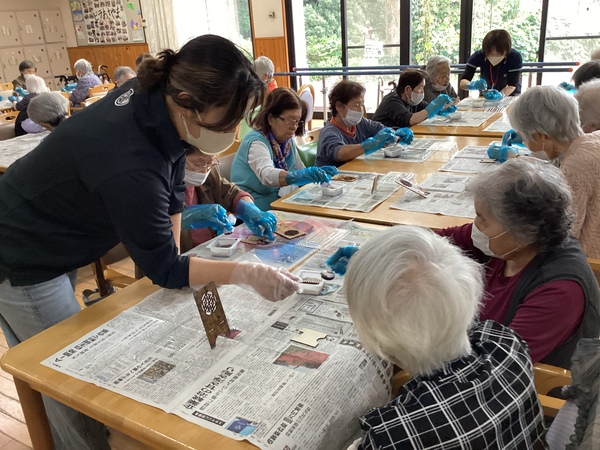 作業中