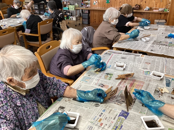 作業中