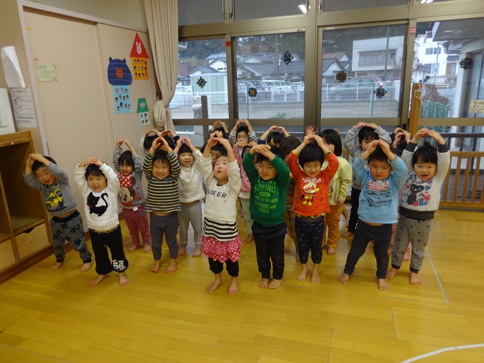 色 形遊び 忍者ごっこ 相愛保育園