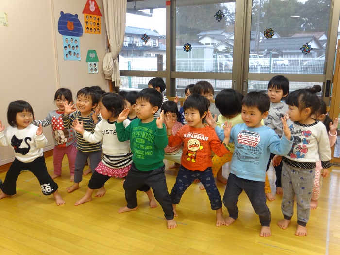 色 形遊び 忍者ごっこ 相愛保育園